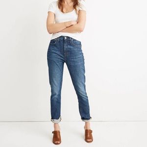 Madewell High-Rise Slim Boyjean: Eco Edition